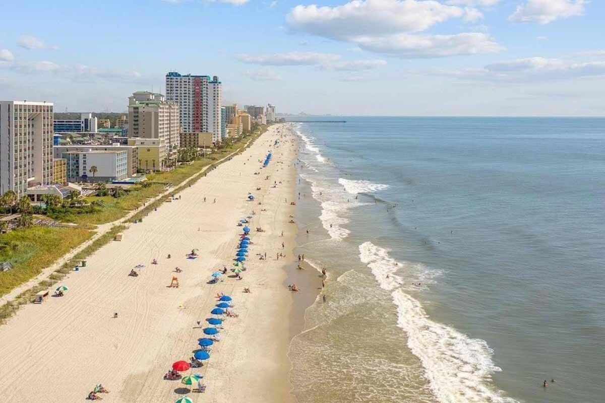 Ocean Front Grand Atlantic 4 Bedroom 3 Bathroom Grand Atlantic Resort Миртл-Бич Экстерьер фото