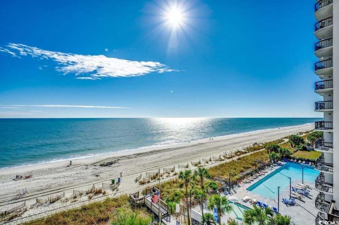 Ocean Front Grand Atlantic 4 Bedroom 3 Bathroom Grand Atlantic Resort Миртл-Бич Экстерьер фото